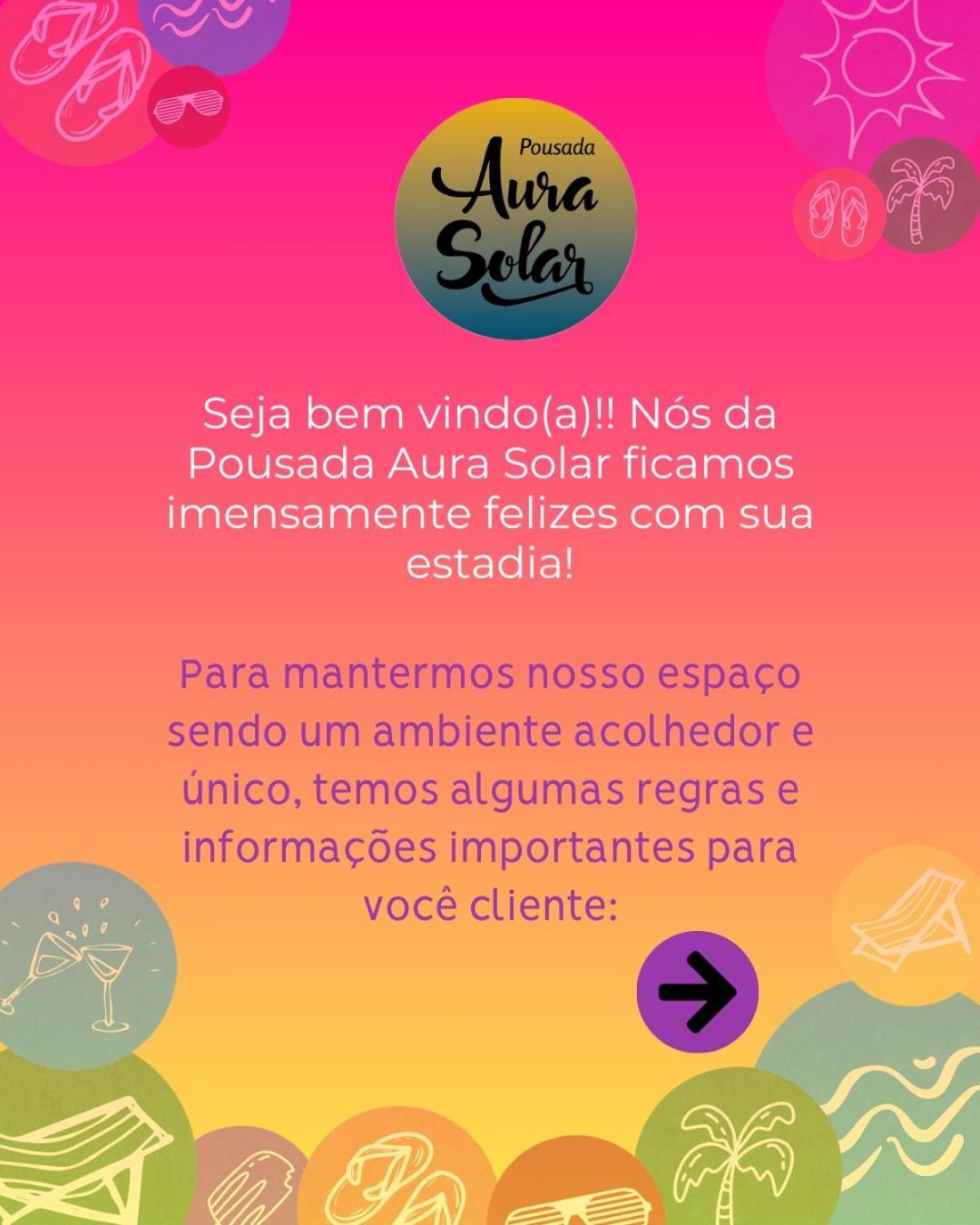 Pousada Aura Solar - 3 Quartos Com Frente Mar 호텔 아호이우 두 시우바 외부 사진